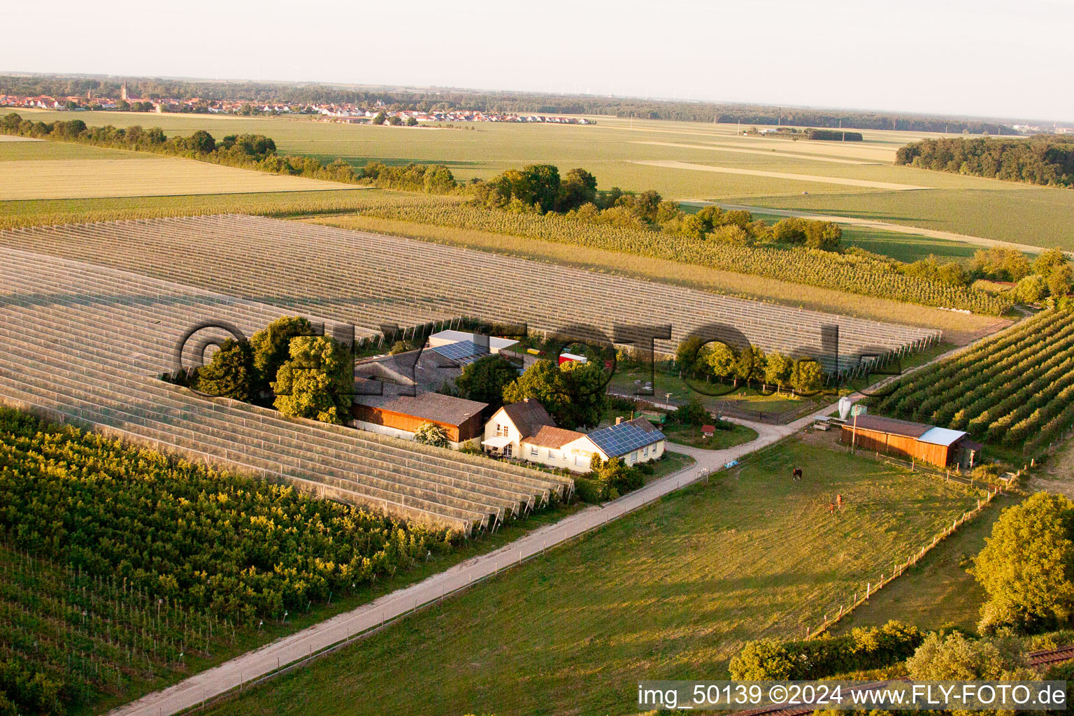 Winden in the state Rhineland-Palatinate, Germany out of the air