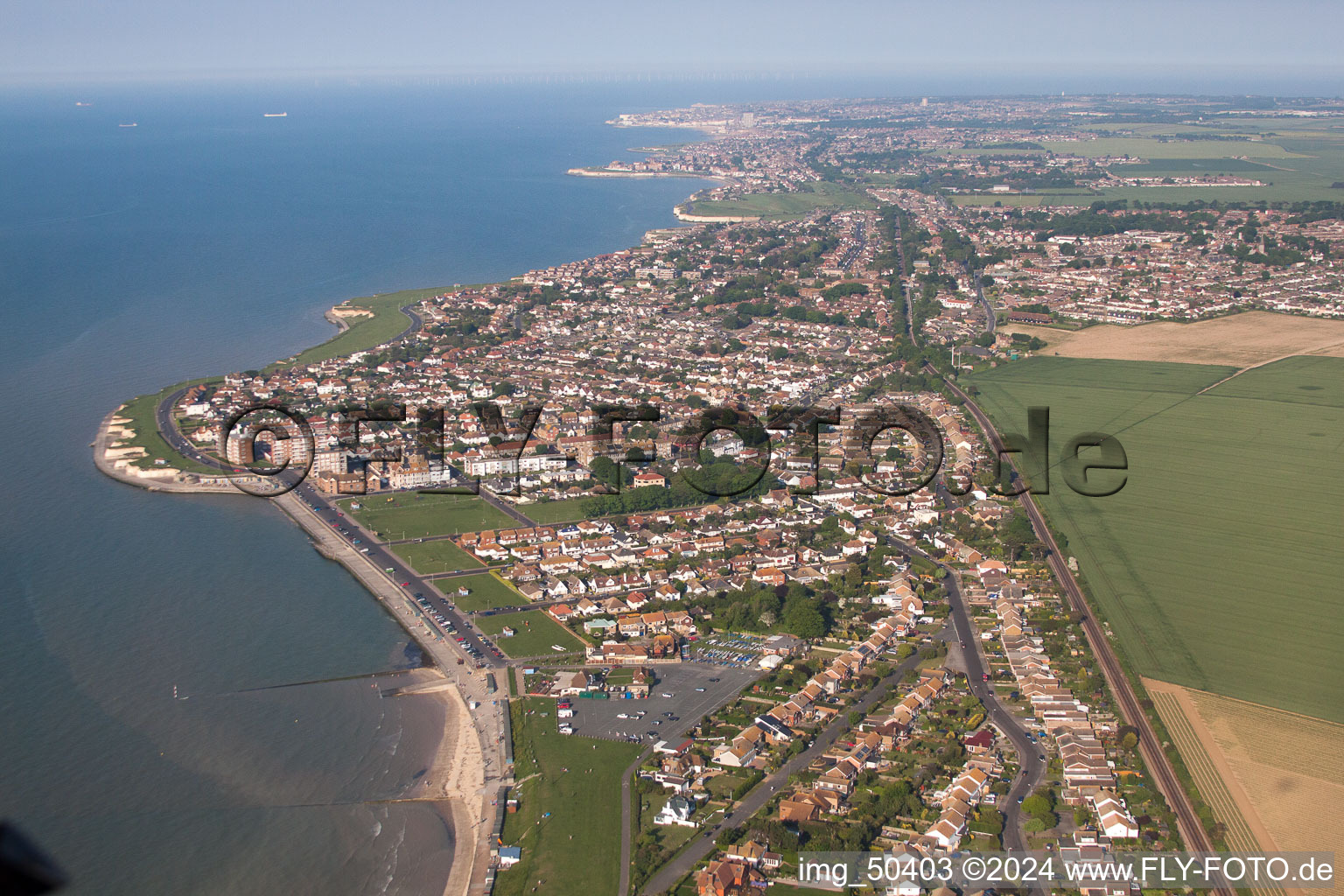 Birchington in the state England, Great Britain