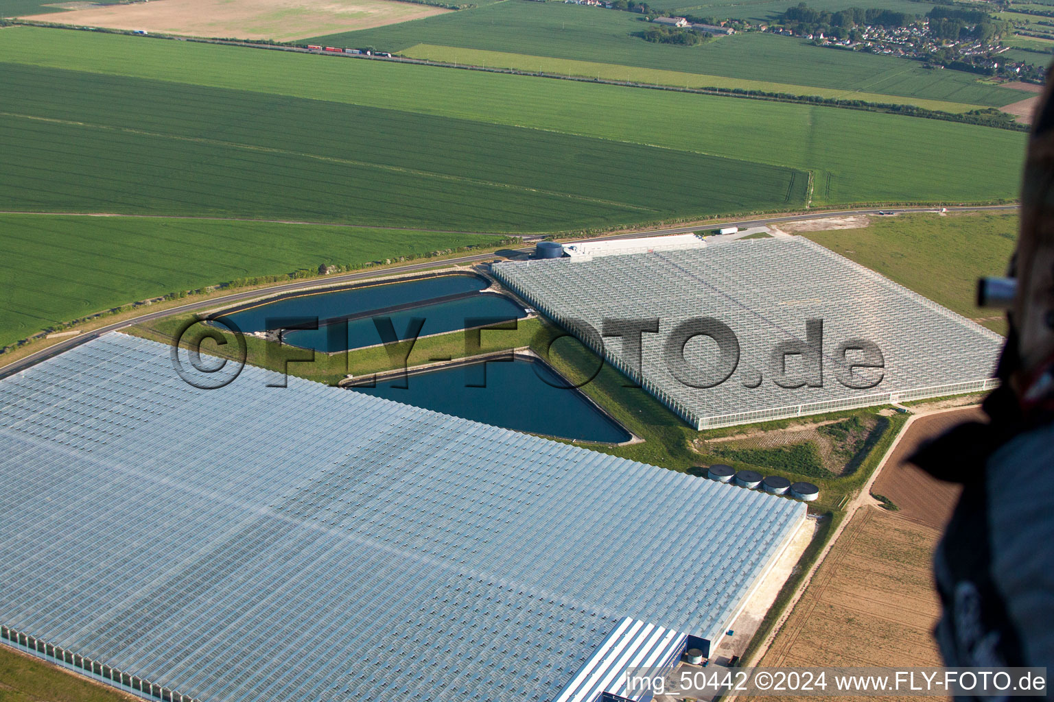 Aerial photograpy of Maniago in the state Pordenone, Italy