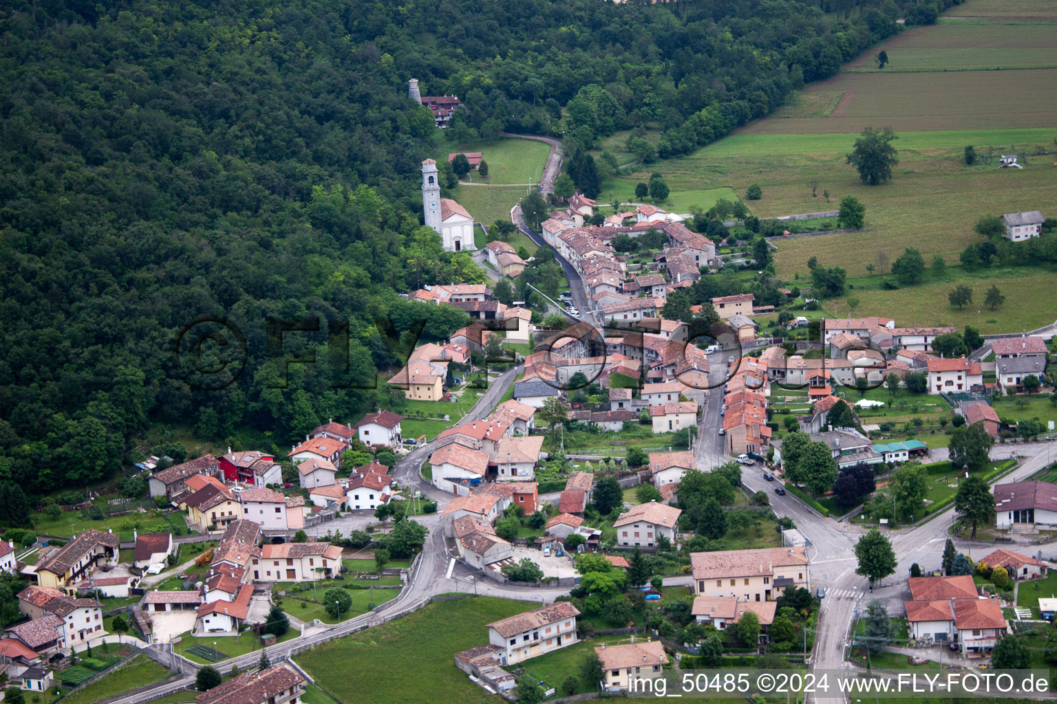 Belluno in the state Friuli Venezia Giulia, Italy