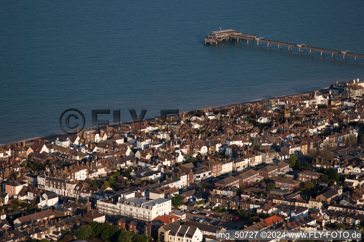 Deal in the state England, Great Britain from the drone perspective