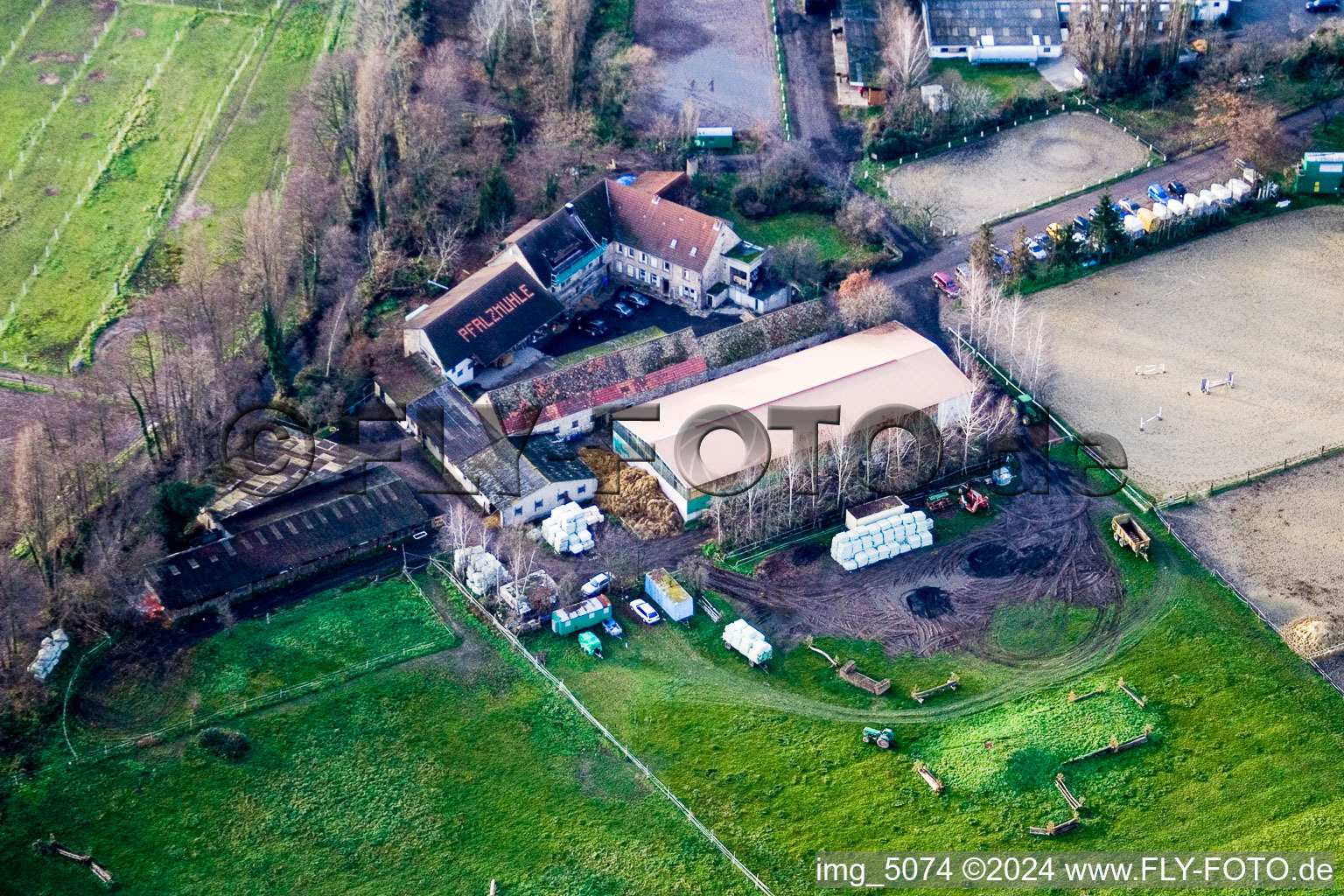 Animal wildlife protection station of first animal protection association Hassloch e.V. in Hassloch in the state Rhineland-Palatinate