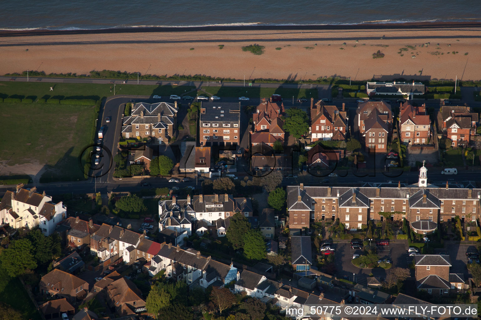 Drone image of Deal in the state England, Great Britain