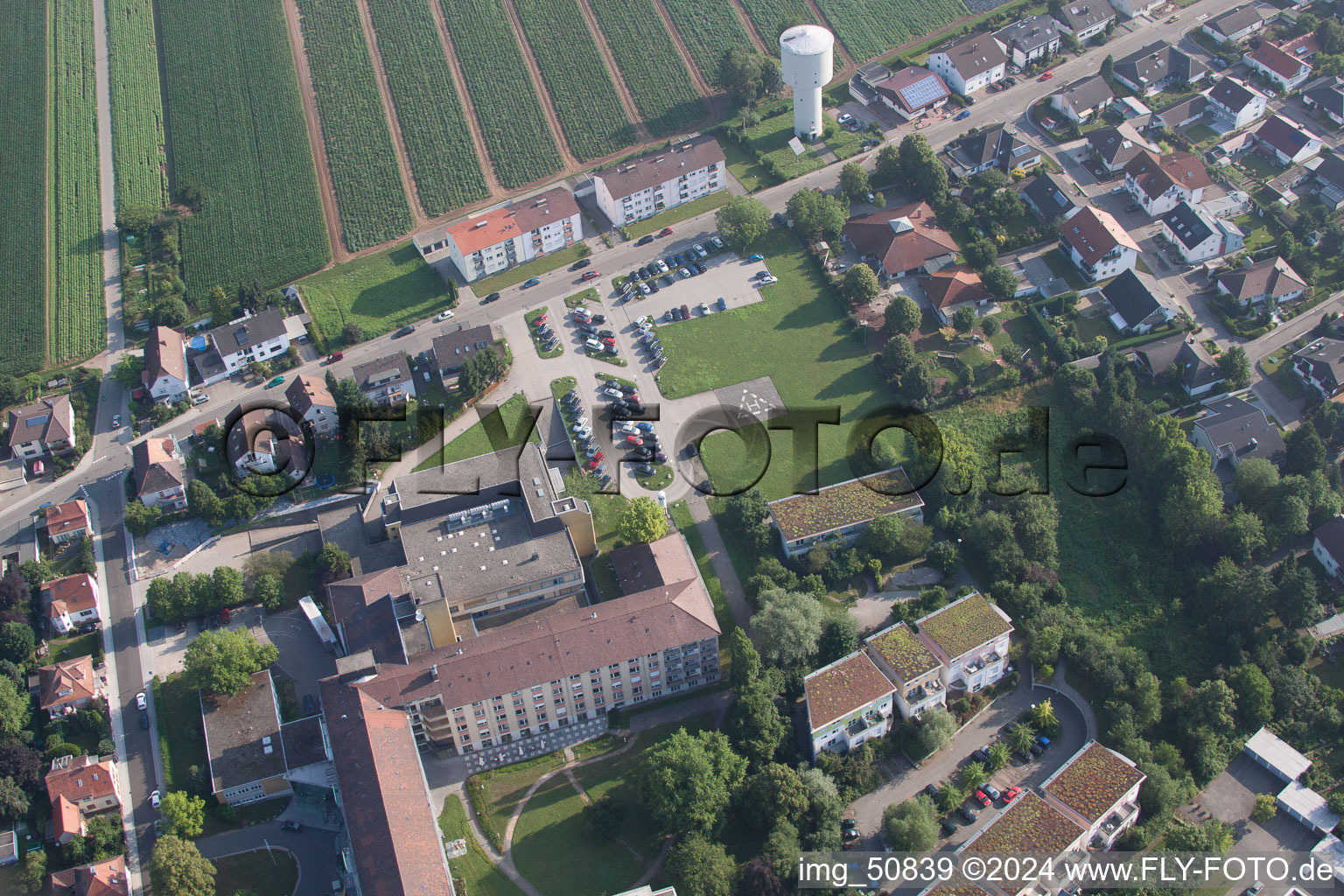 Asklepios Clinic in Kandel in the state Rhineland-Palatinate, Germany