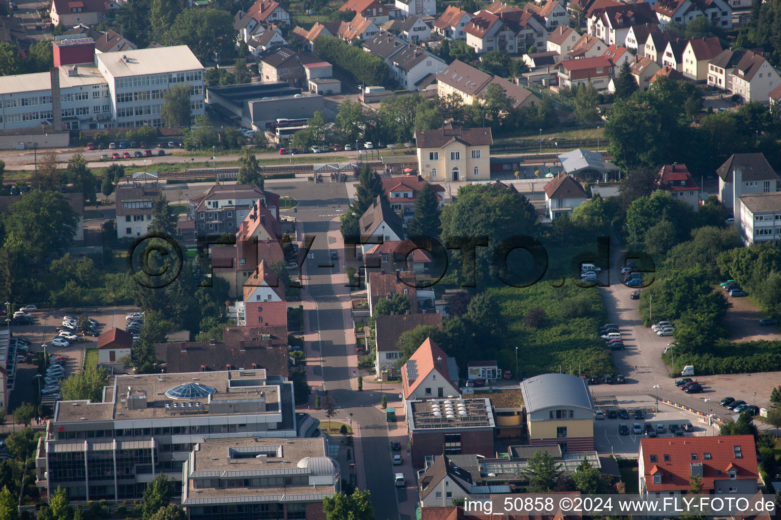 Gartenstr in Kandel in the state Rhineland-Palatinate, Germany