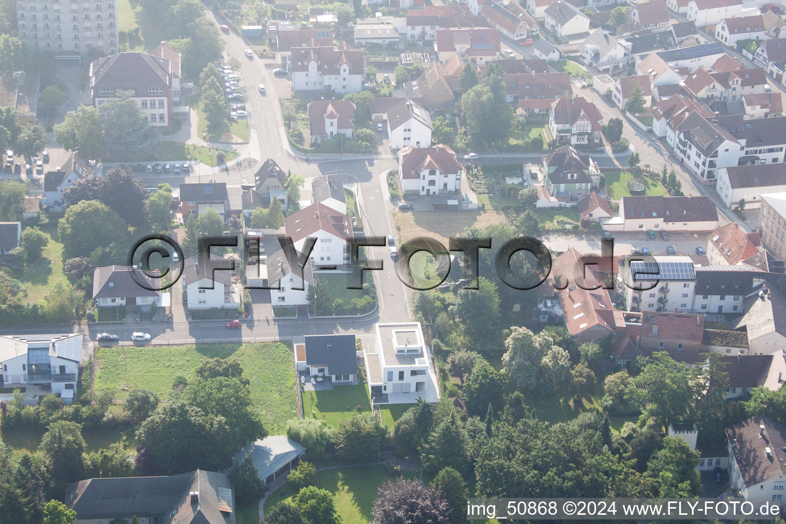 Oblique view of Deal in the state England, Great Britain