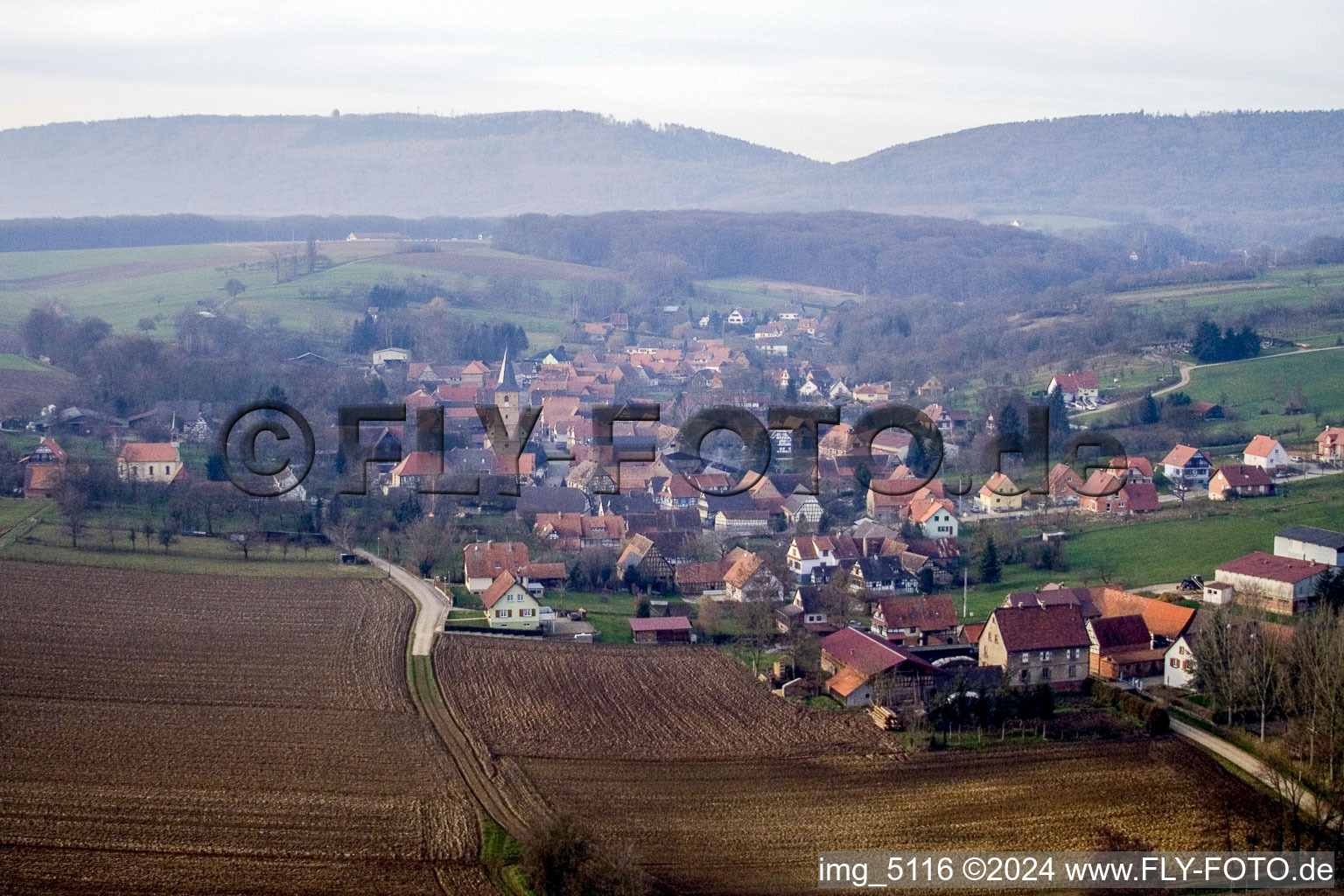 Drachenbronn-Birlenbach in the state Bas-Rhin, France