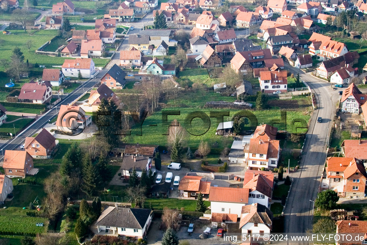 Lobsann in the state Bas-Rhin, France