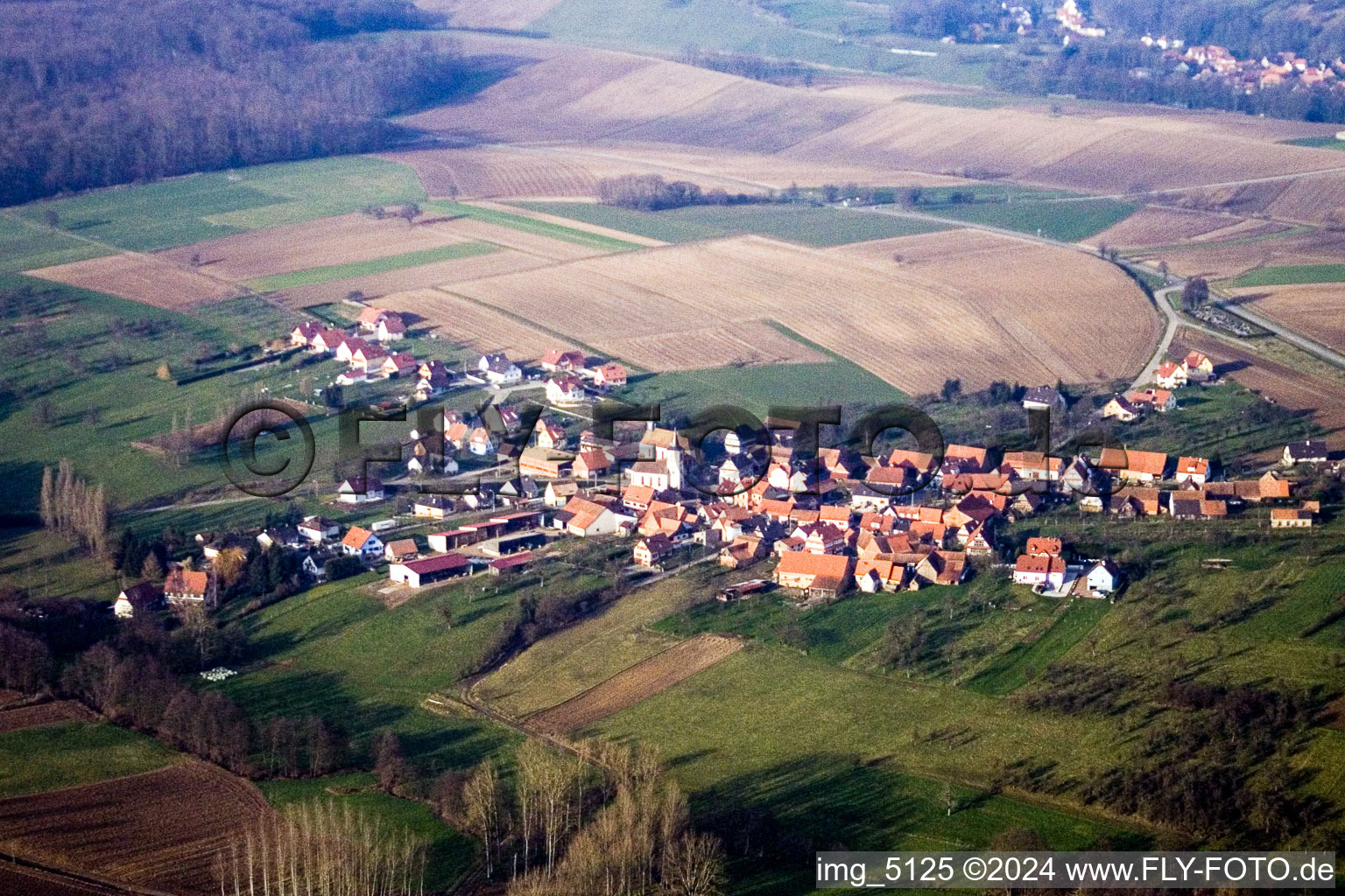 Memmelshoffen in the state Bas-Rhin, France