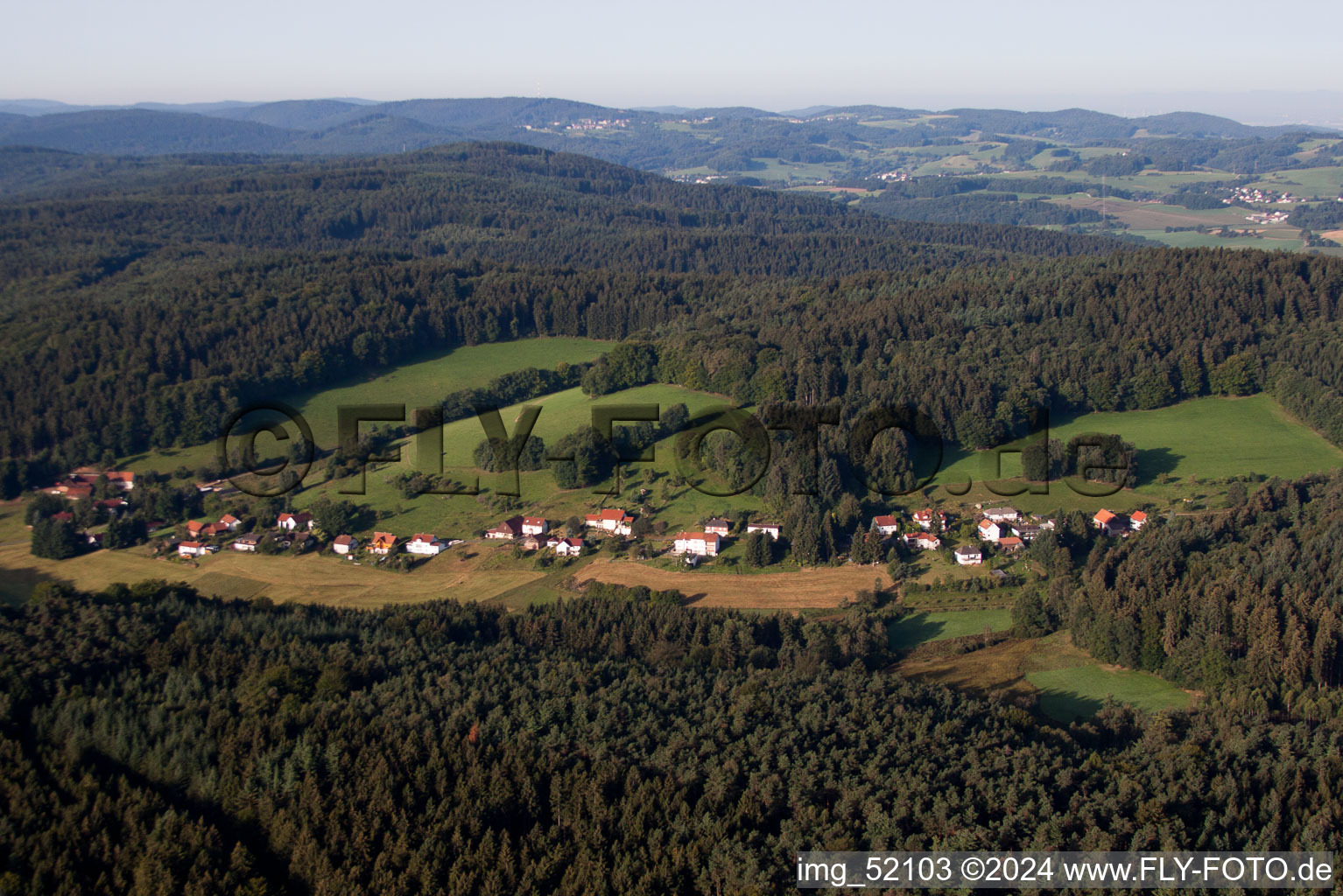 District Olfen in Oberzent in the state Hesse, Germany