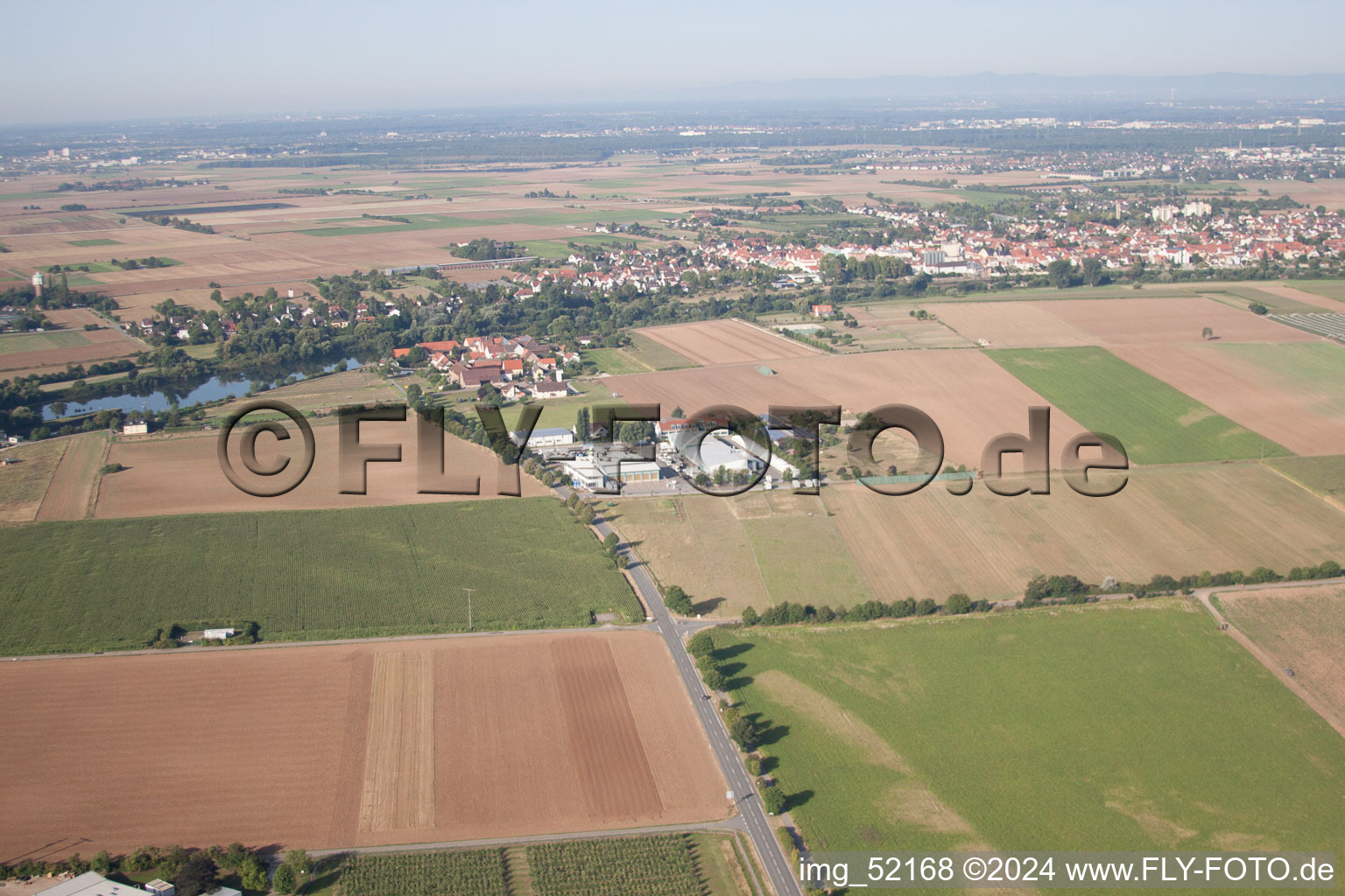 District Schwabenheim in Dossenheim in the state Baden-Wuerttemberg, Germany