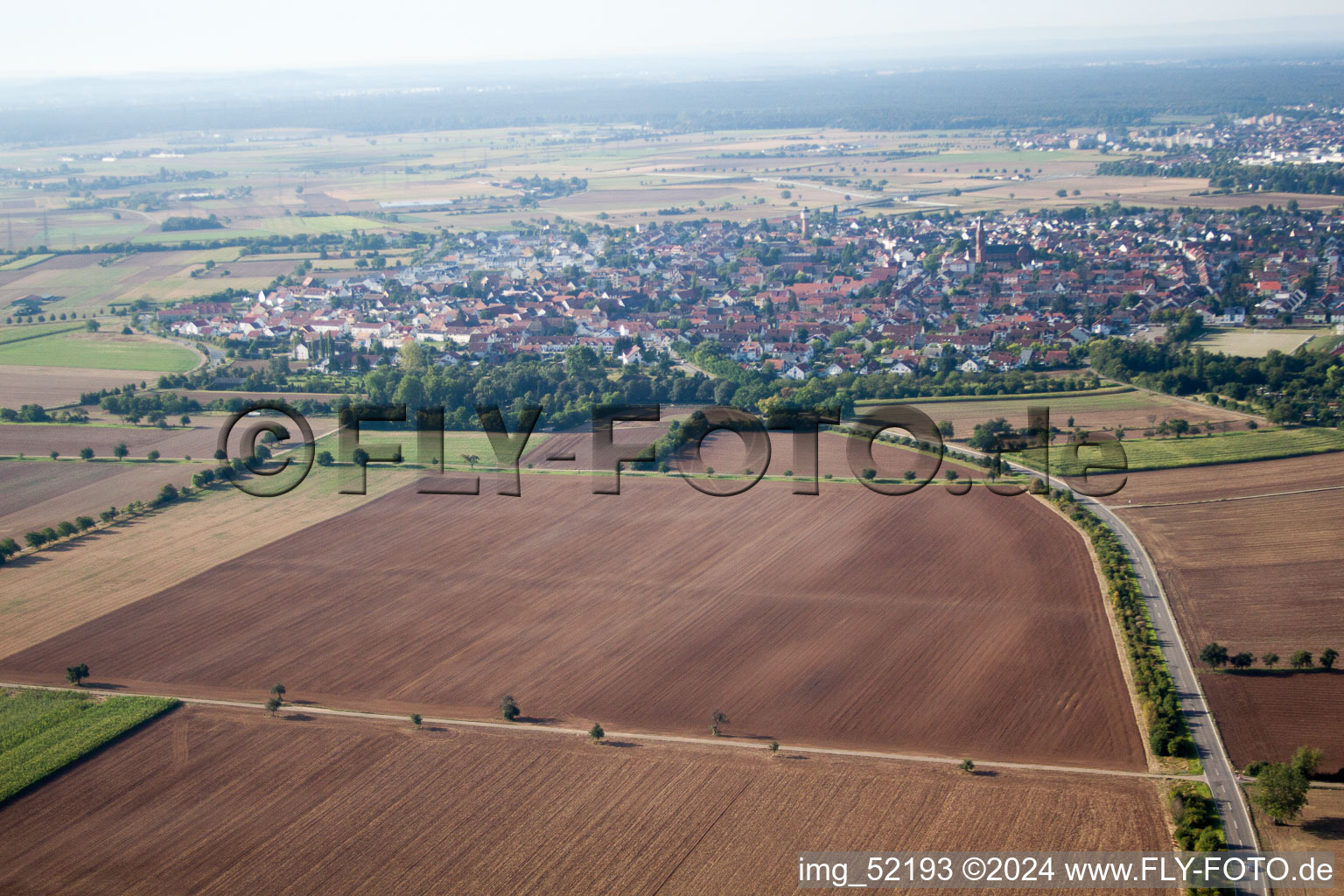 Friedrichsfeld in Plankstadt in the state Baden-Wuerttemberg, Germany