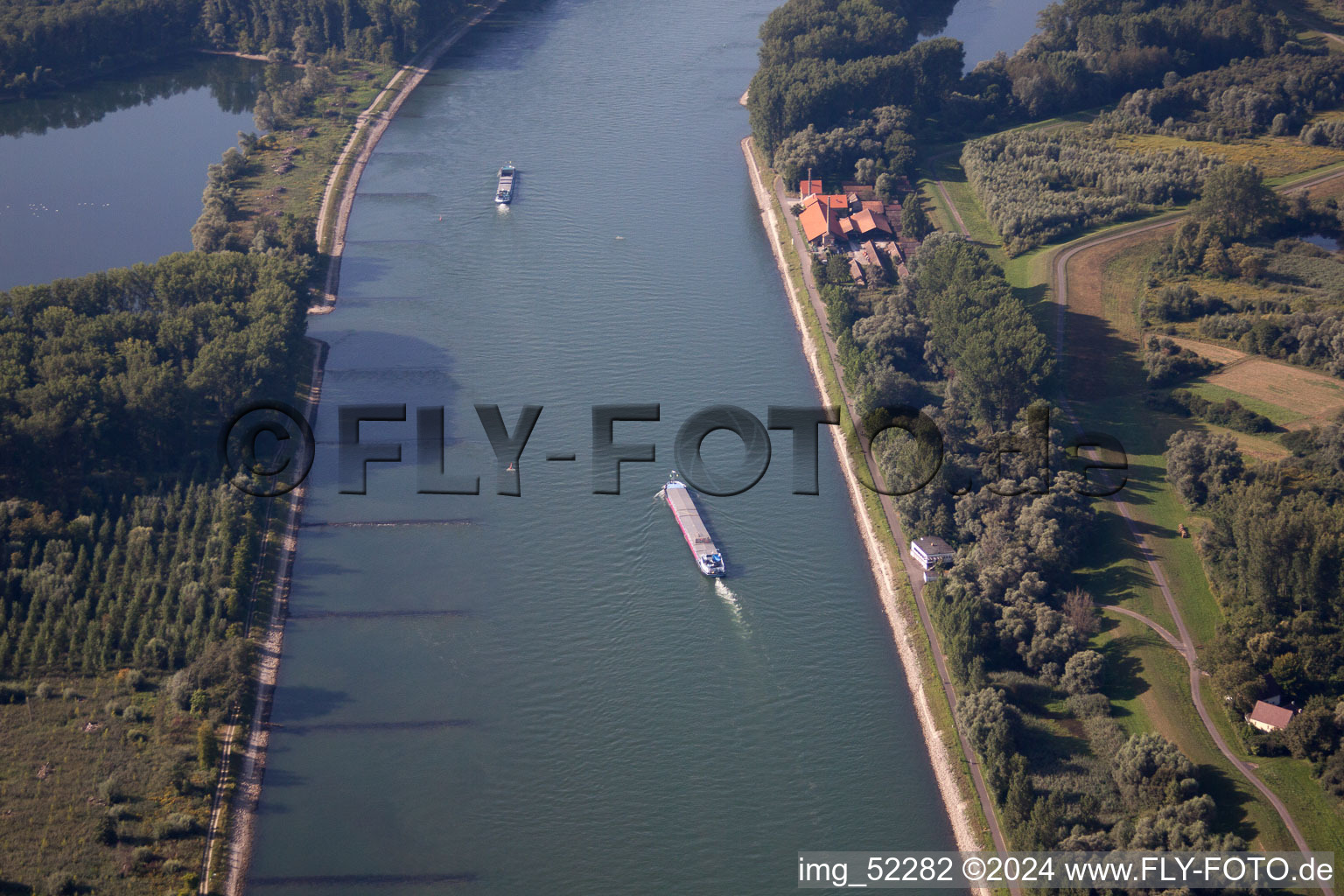 District Sondernheim in Germersheim in the state Rhineland-Palatinate, Germany out of the air