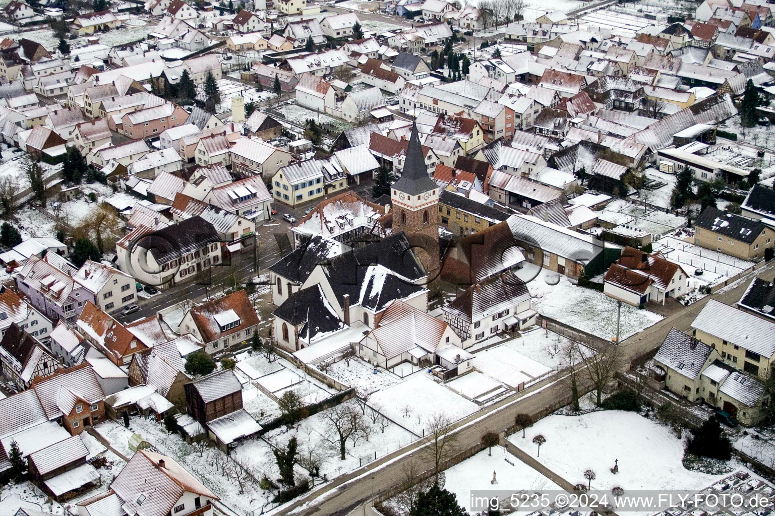 New development area NO in the district Schaidt in Wörth am Rhein in the state Rhineland-Palatinate, Germany from a drone