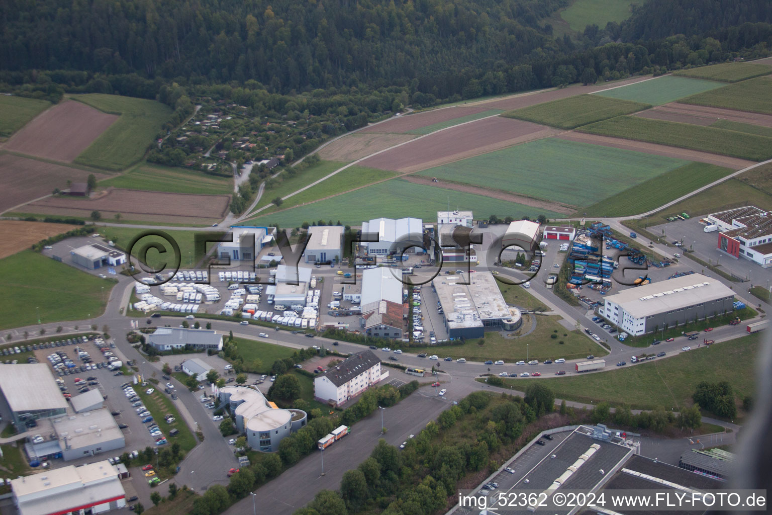 Rudolf-Dieselstraße, Kömpf Company in Calw in the state Baden-Wuerttemberg, Germany