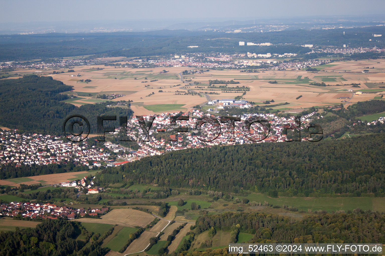 Grafenau in the state Baden-Wuerttemberg, Germany