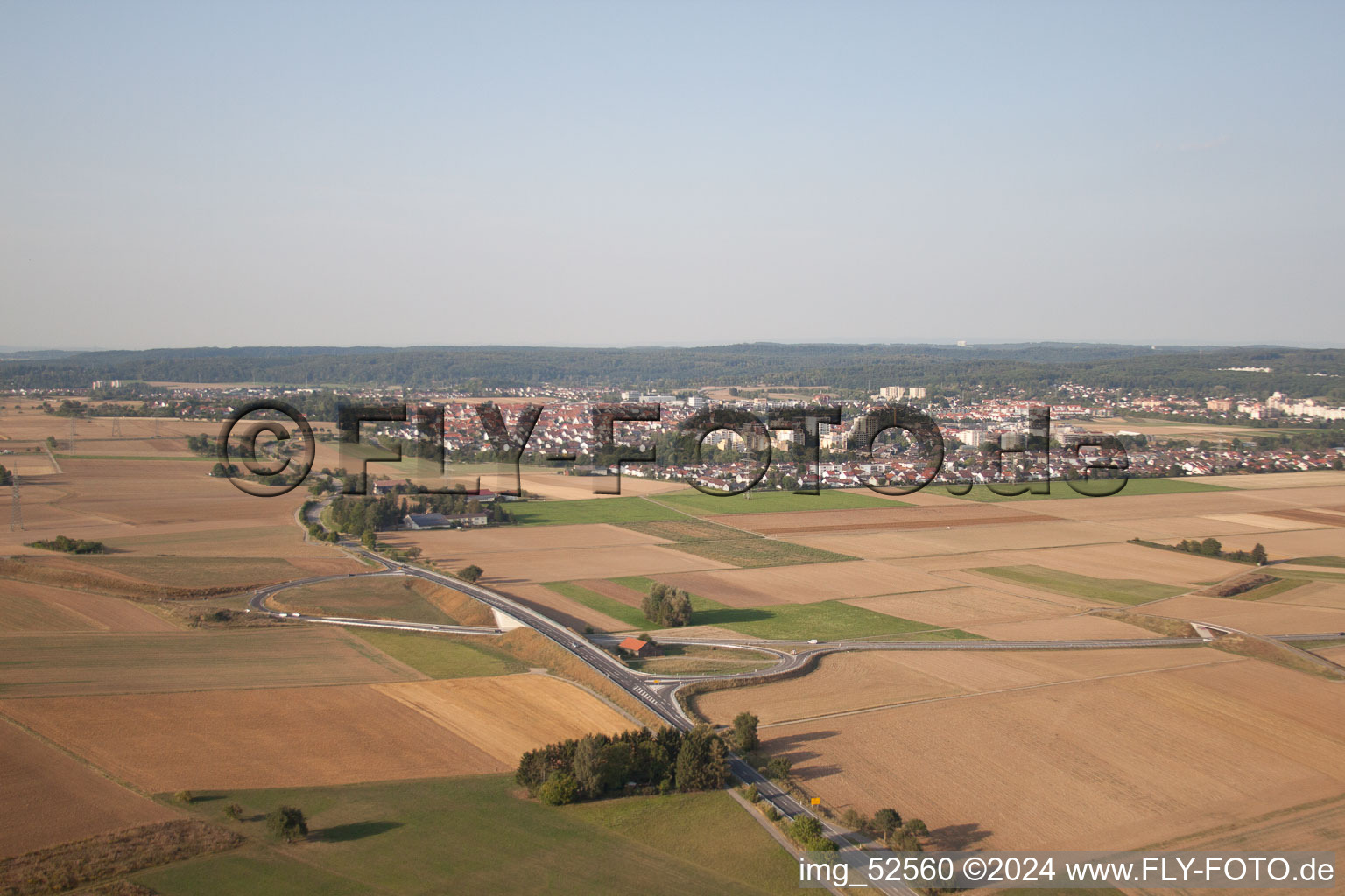 Aerial photograpy of Sindelfingen-Maichingen in Maichingen in the state Baden-Wuerttemberg, Germany