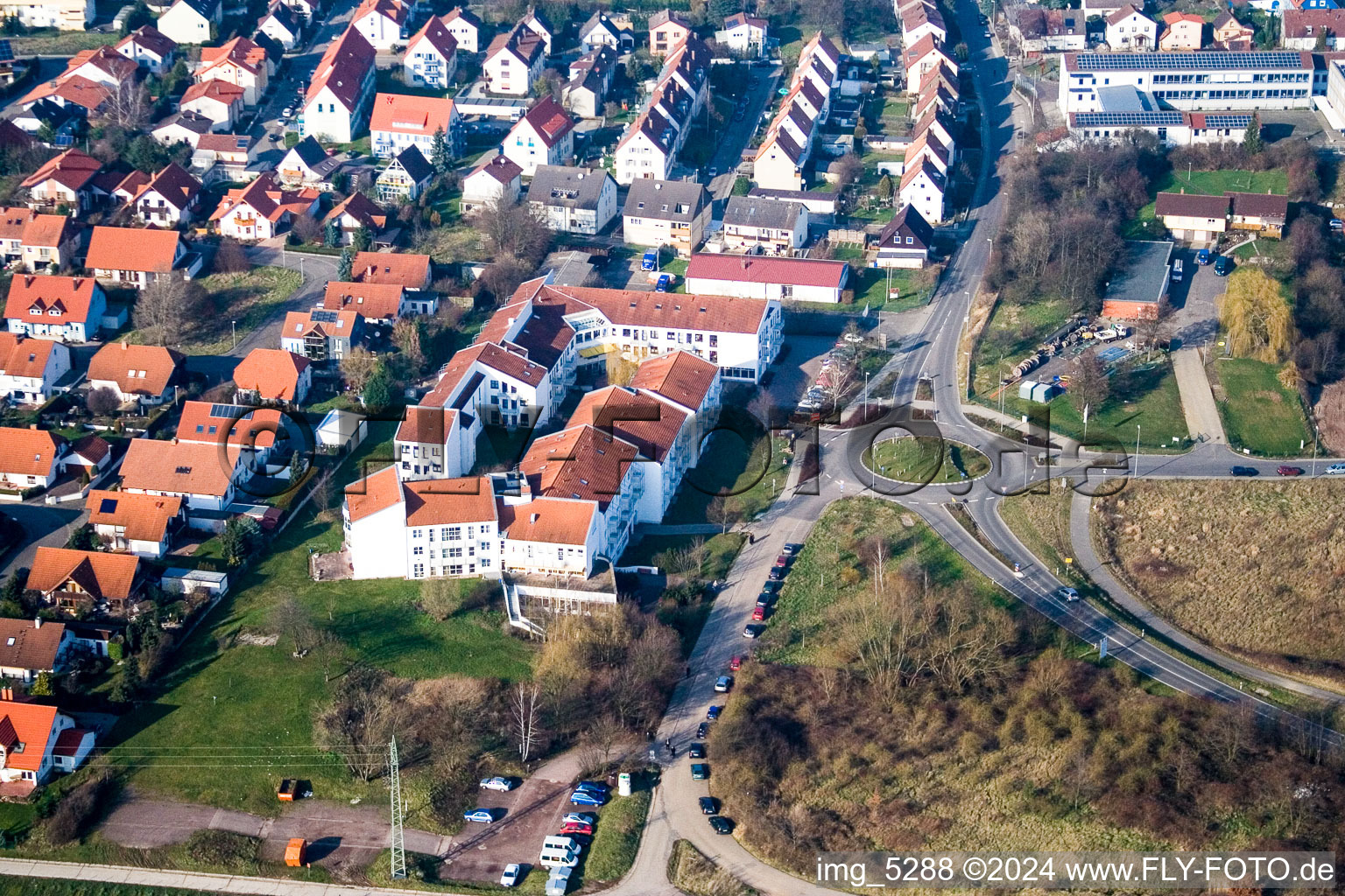 Steinfelderstr in Bad Bergzabern in the state Rhineland-Palatinate, Germany