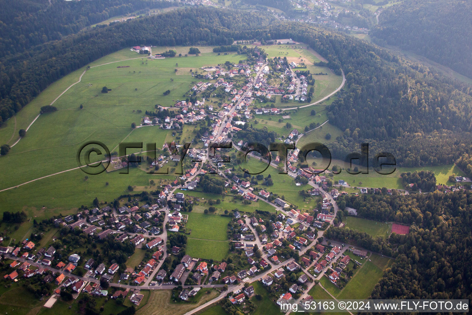 Bergstr in the district Rotensol in Bad Herrenalb in the state Baden-Wuerttemberg, Germany