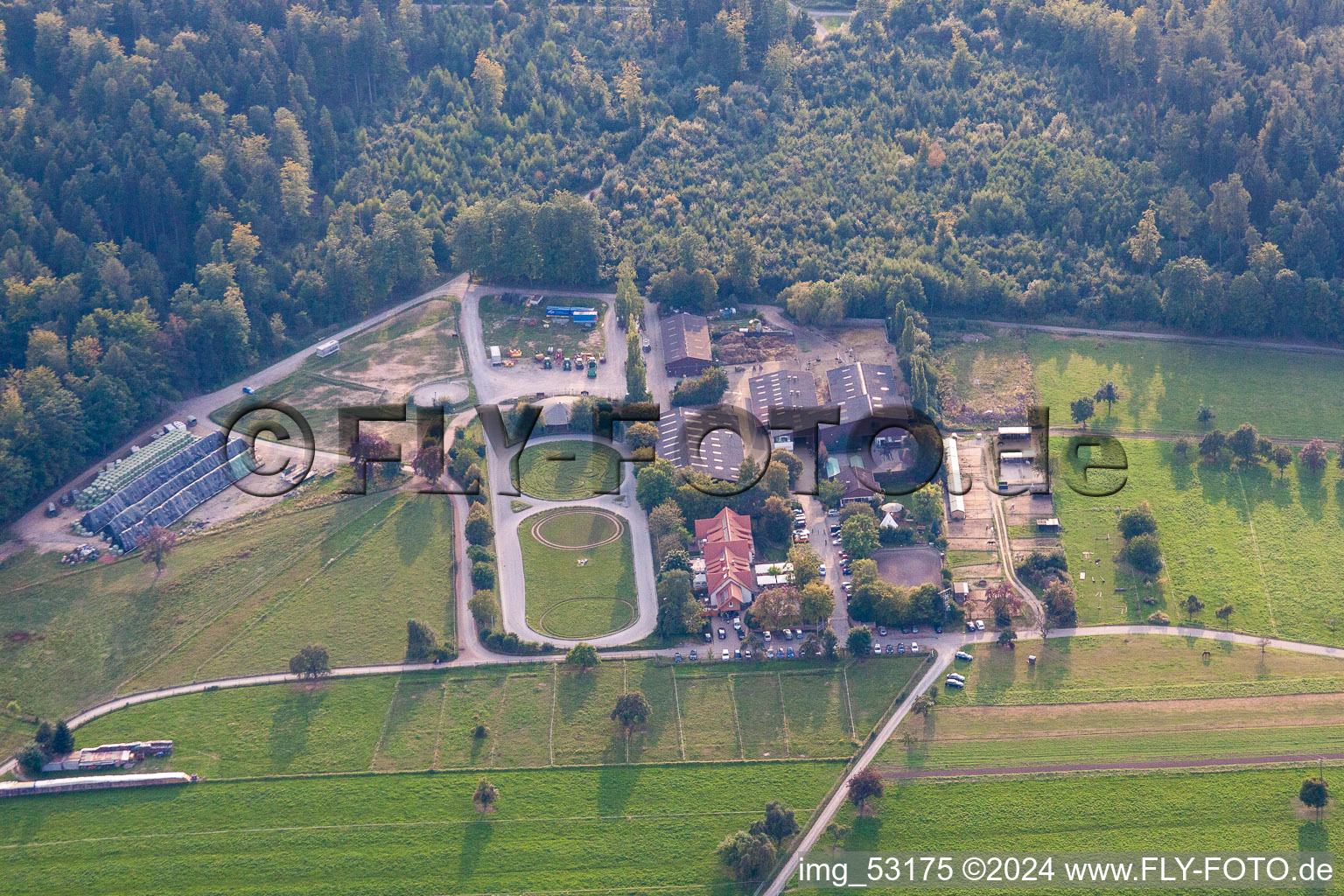 Guesthouse Wiesenhof in the district Burbach in Marxzell in the state Baden-Wuerttemberg, Germany