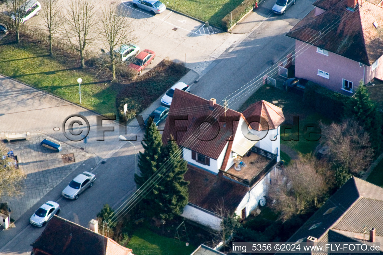 Luitpoldstr in Kandel in the state Rhineland-Palatinate, Germany