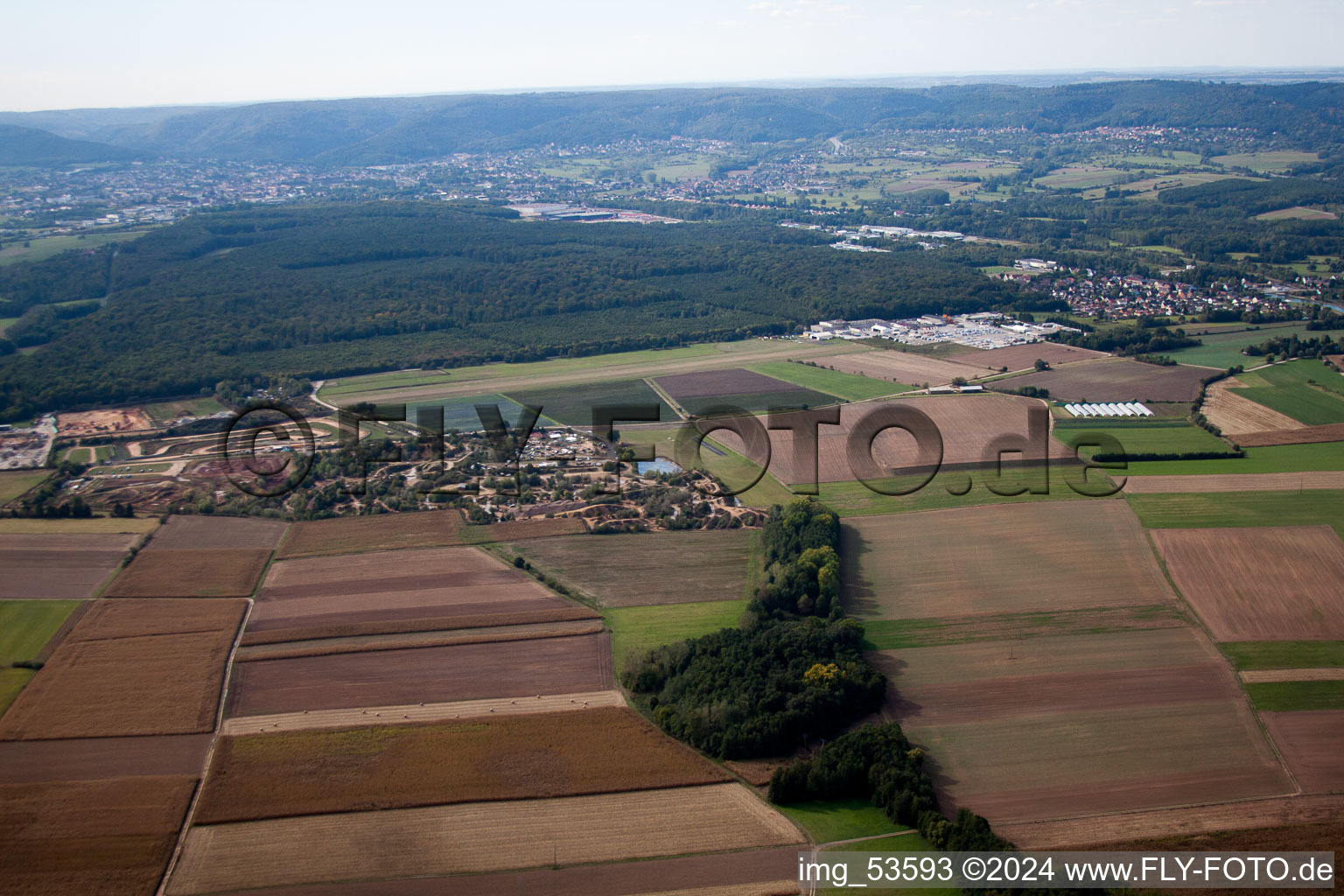 Steinbourg Airport in Saverne in the state Bas-Rhin, France