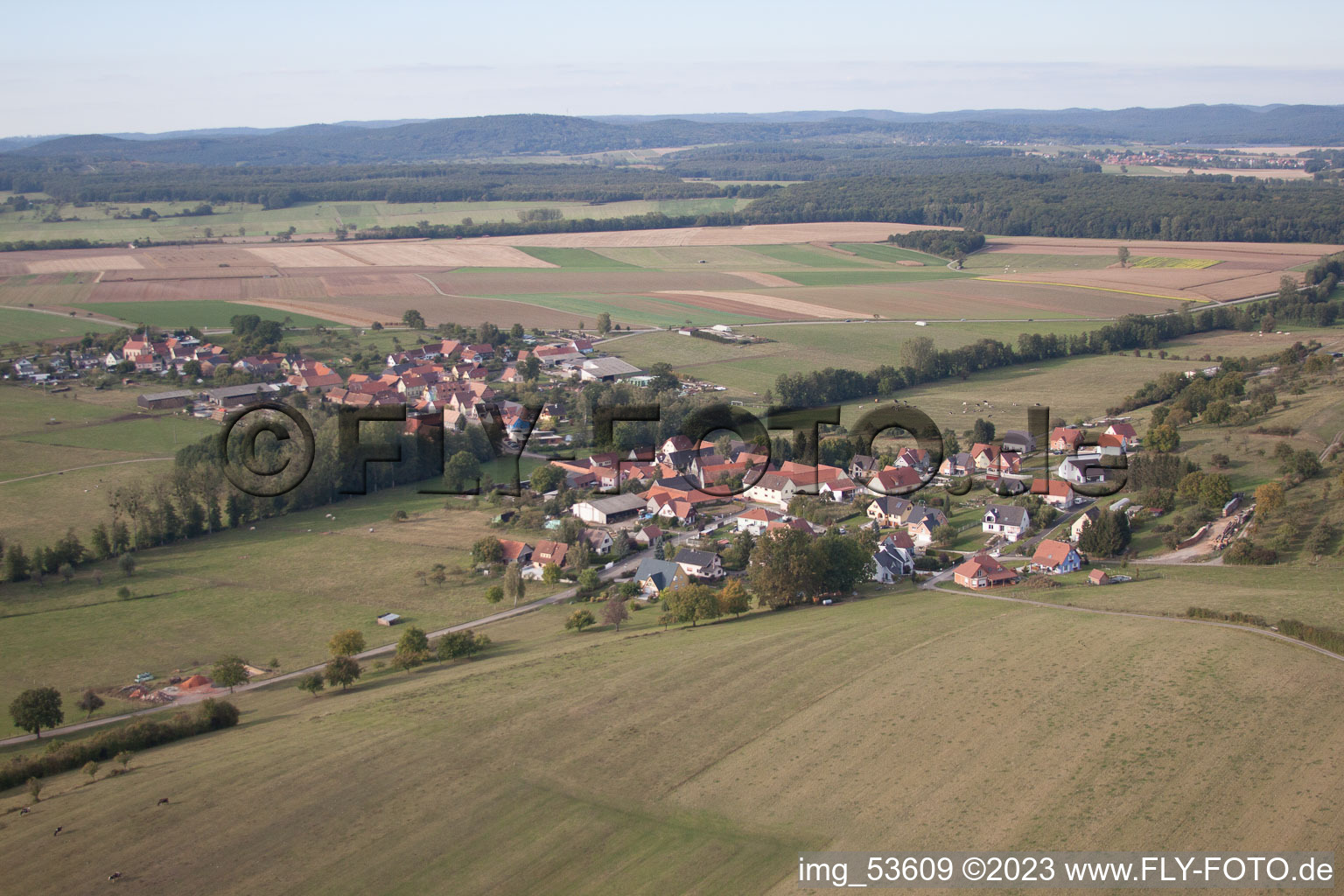 Griesbach-le-Bastberg in the state Bas-Rhin, France