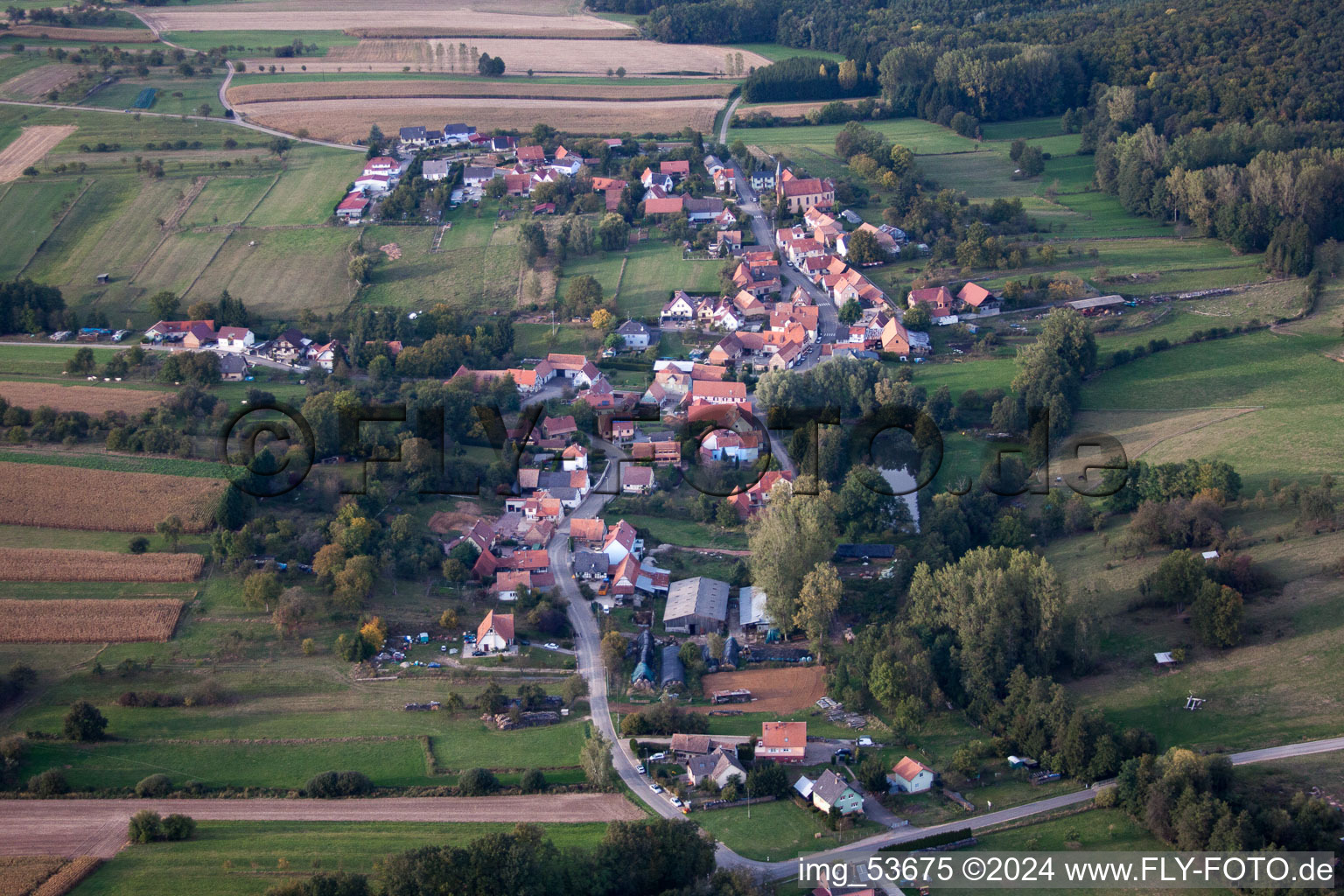 Eberbach-près-Wœrth in the state Bas-Rhin, France