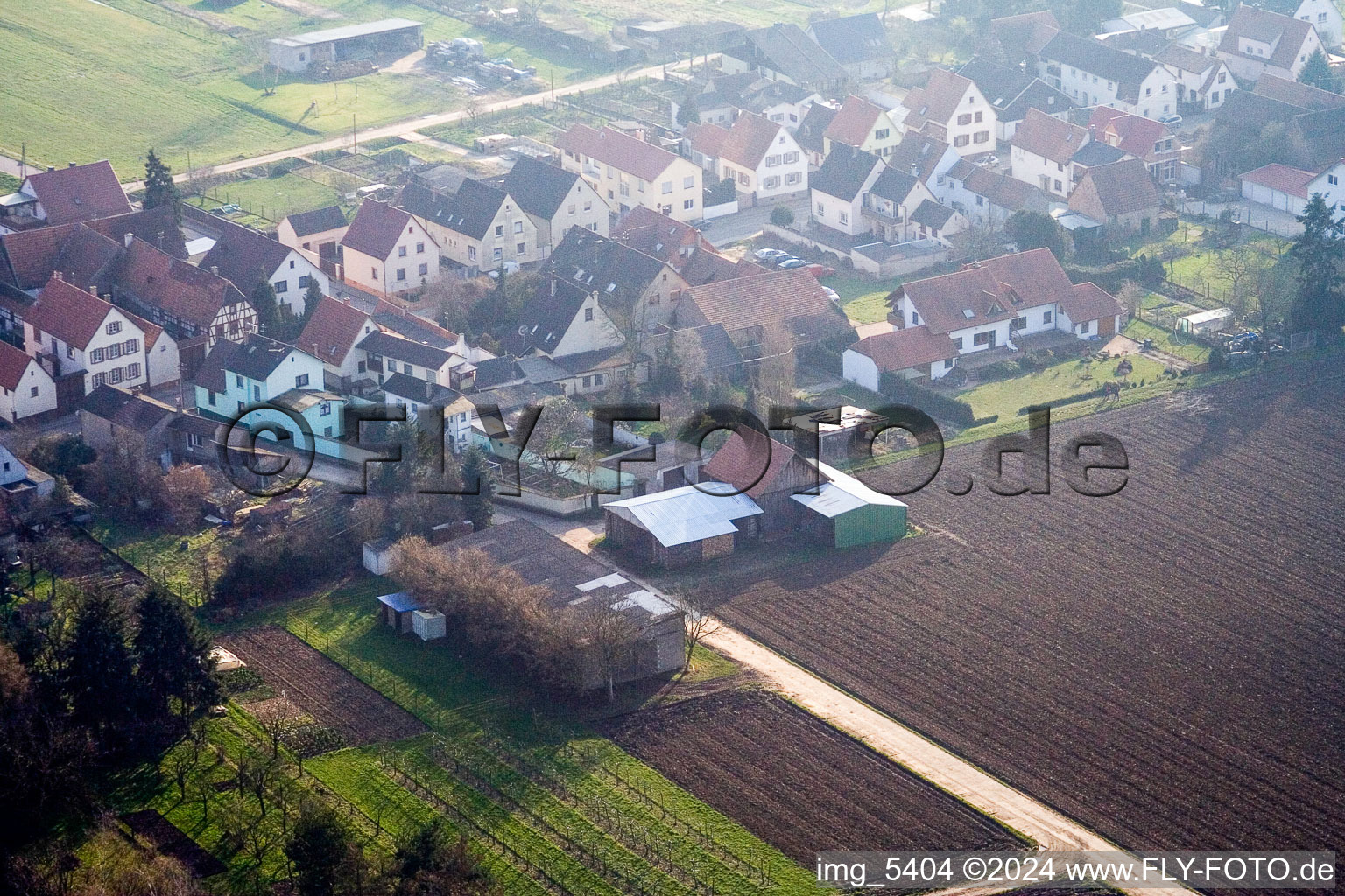 Saarstrasse NW in Kandel in the state Rhineland-Palatinate, Germany