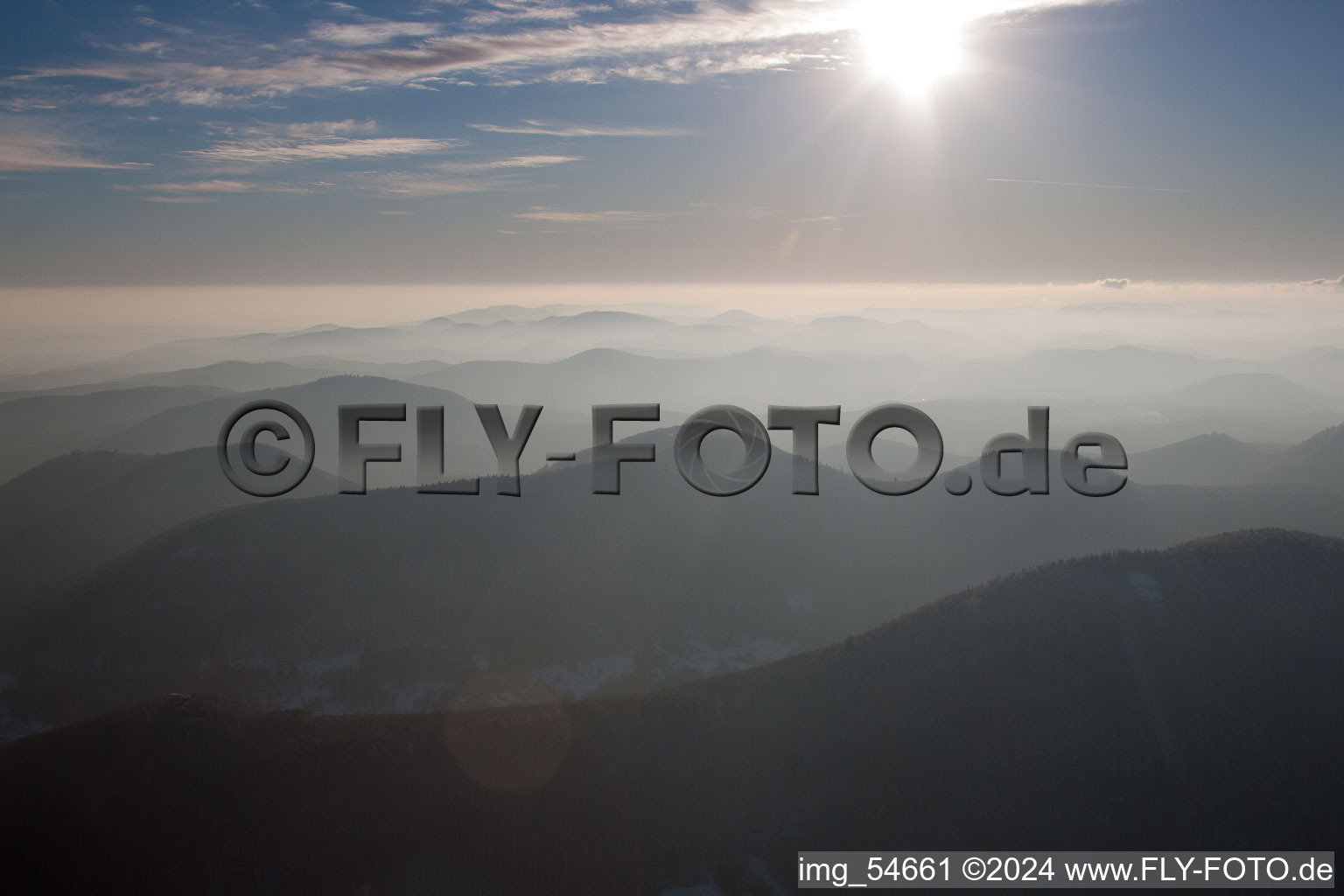 Haardt edge at Leinsweiler in Leinsweiler in the state Rhineland-Palatinate, Germany