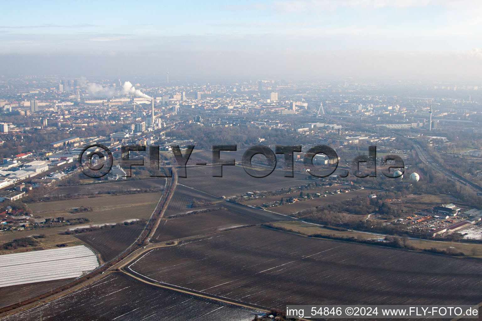 District West in Ludwigshafen am Rhein in the state Rhineland-Palatinate, Germany