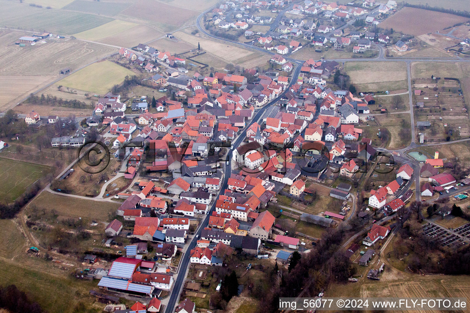 Hofheim in Unterfranken in the state Bavaria, Germany