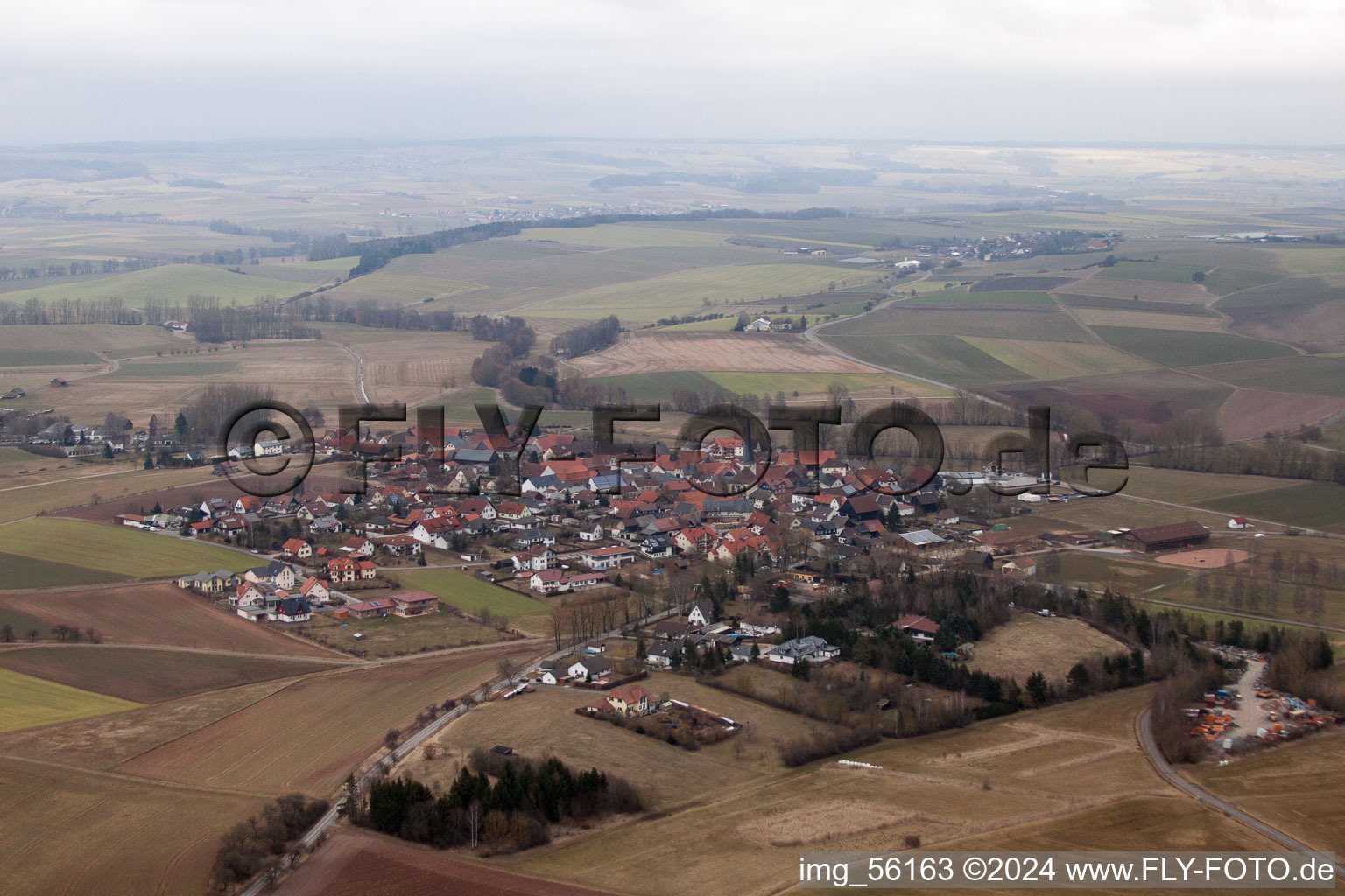 Gauerstadt in the state Bavaria, Germany