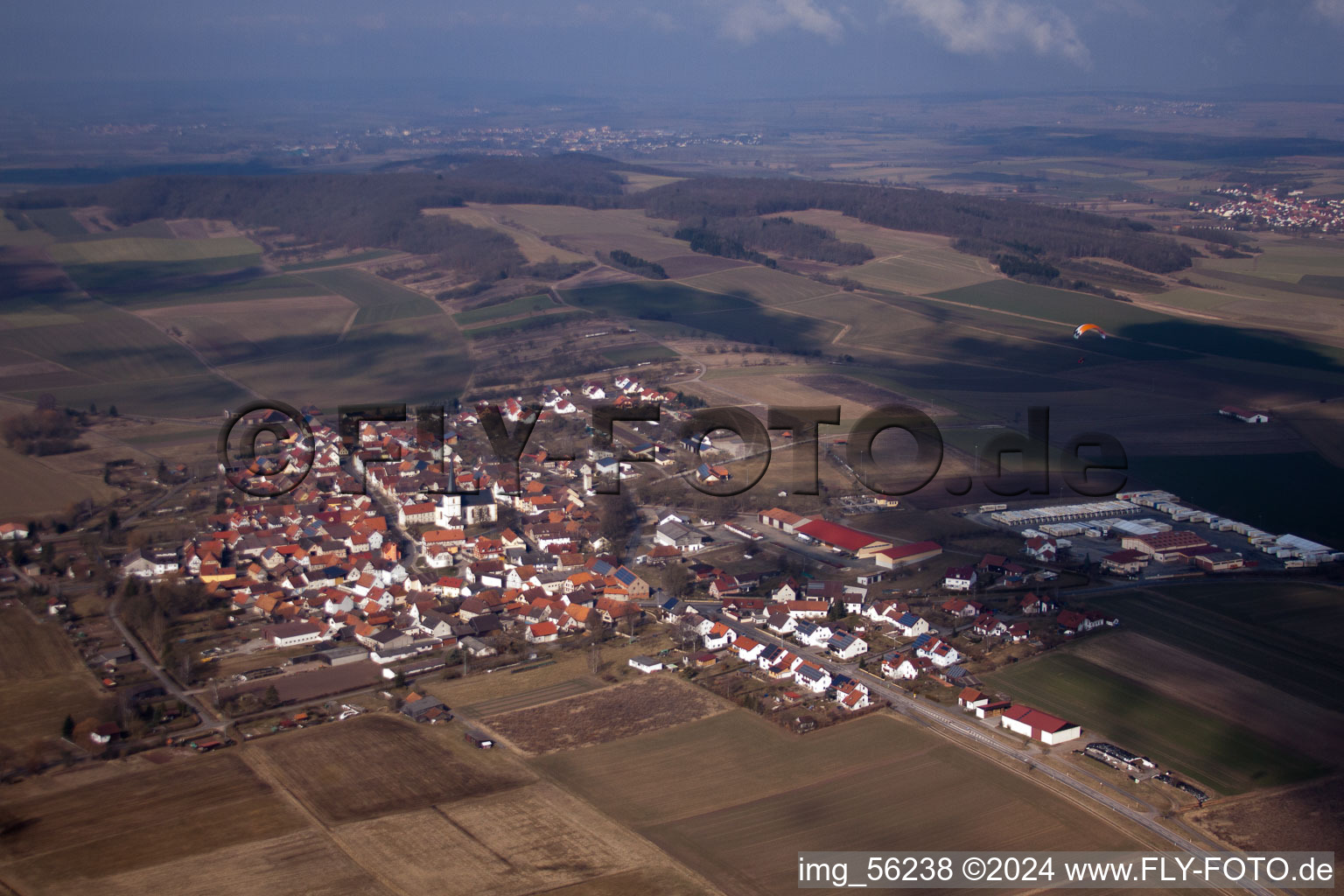 Alsleben b. Trappstadt in the state Bavaria, Germany