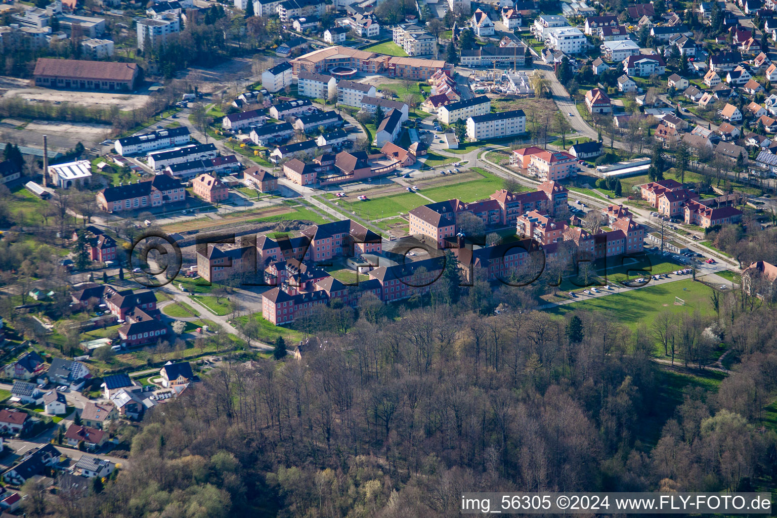 Illenau in Achern in the state Baden-Wuerttemberg, Germany