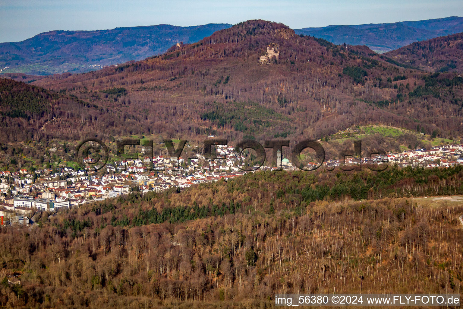 Old Castle in Baden-Baden in the state Baden-Wuerttemberg, Germany