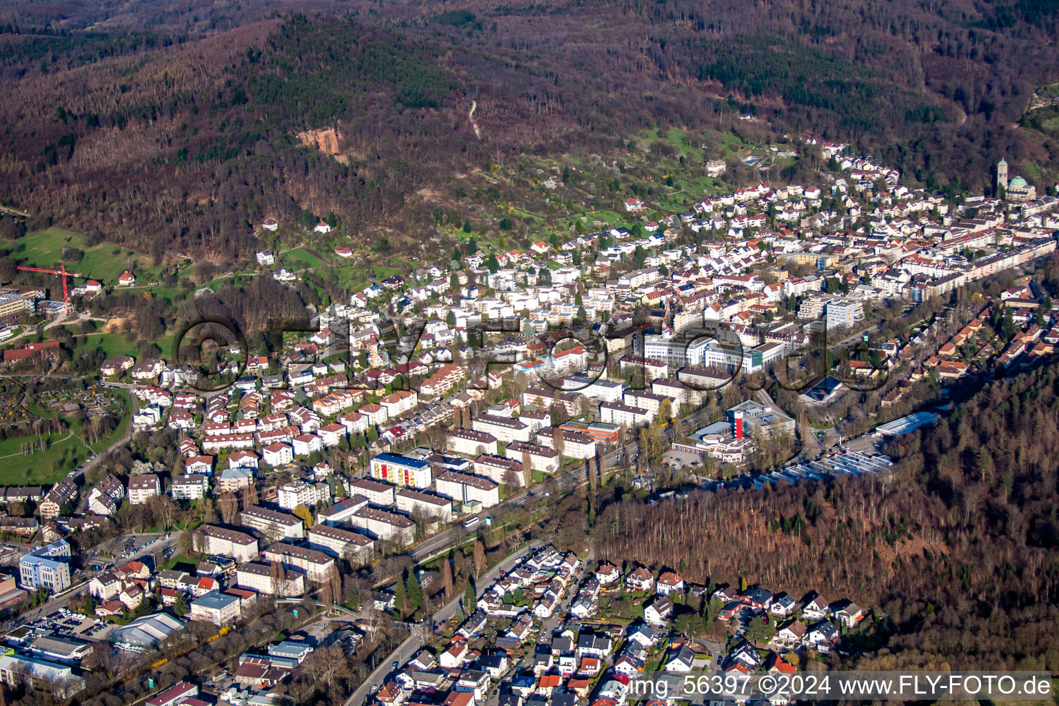 Fire department in the district Oos in Baden-Baden in the state Baden-Wuerttemberg, Germany