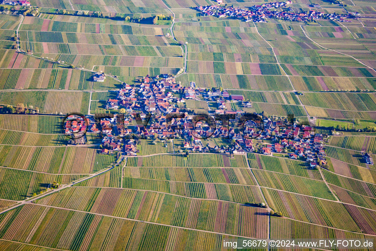 From the north in Hainfeld in the state Rhineland-Palatinate, Germany