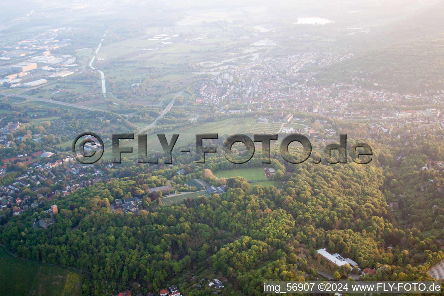 Turmberg, Sports School in the district Durlach in Karlsruhe in the state Baden-Wuerttemberg, Germany