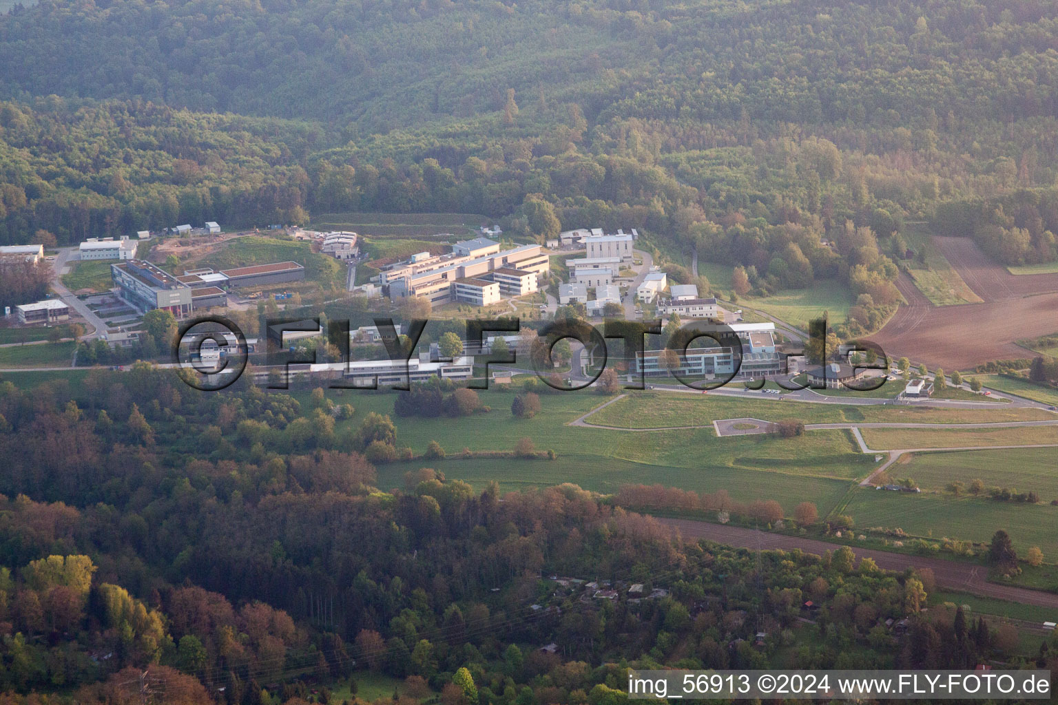 Fraunhofer in the district Grötzingen in Karlsruhe in the state Baden-Wuerttemberg, Germany