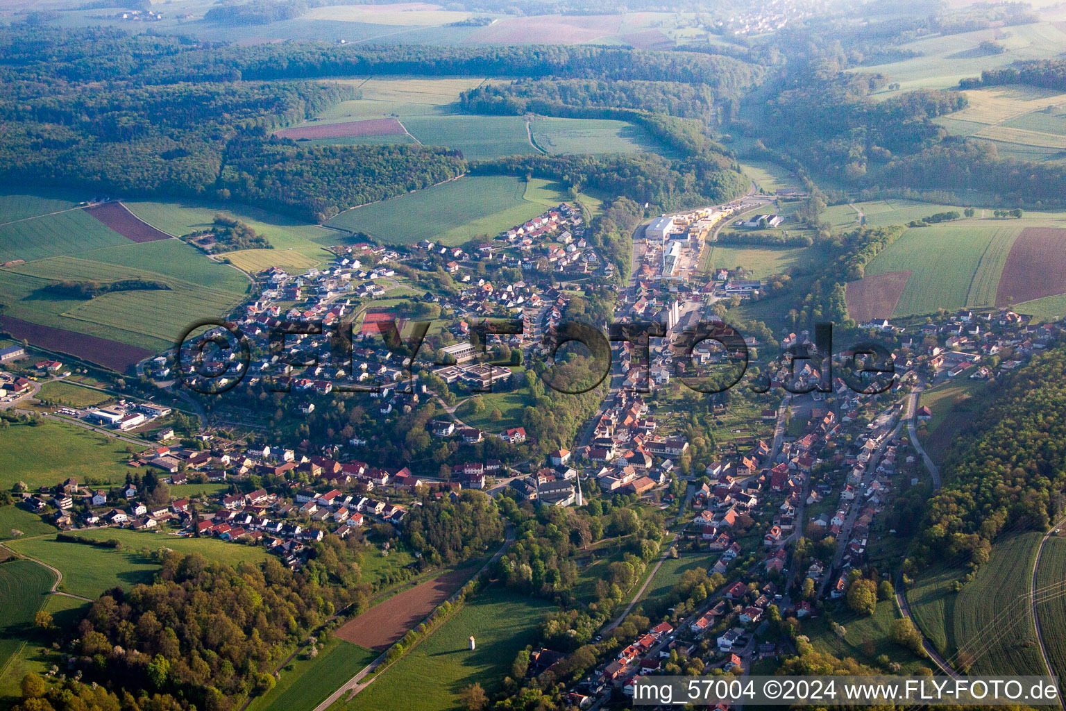 Neckar-Odenwald district in Billigheim in the state Baden-Wuerttemberg, Germany