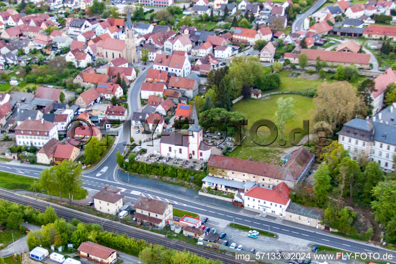 District Obertheres in Theres in the state Bavaria, Germany