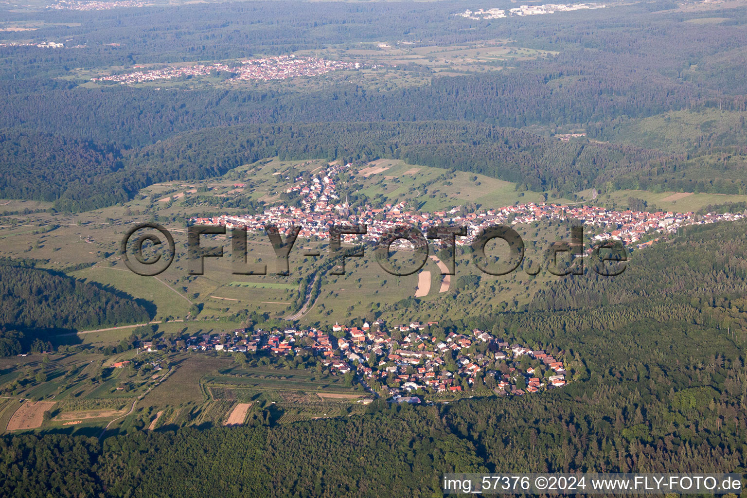 And Schölllbron in the district Schluttenbach in Ettlingen in the state Baden-Wuerttemberg, Germany