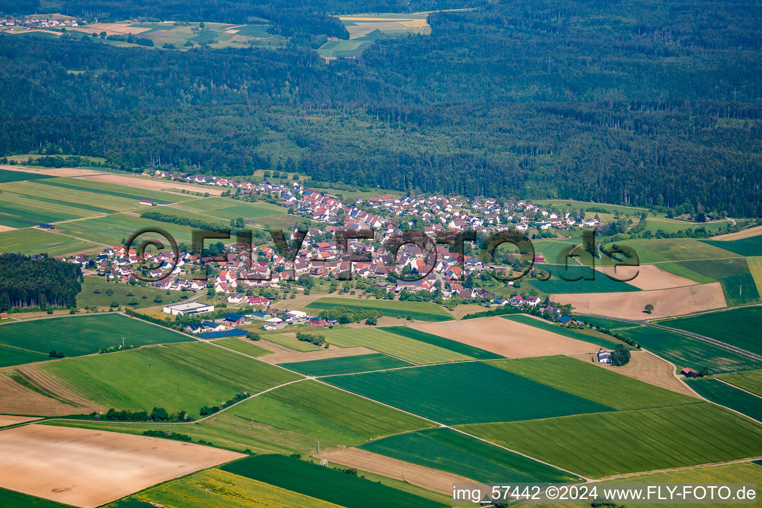 District Sigmarswangen in Sulz am Neckar in the state Baden-Wuerttemberg, Germany