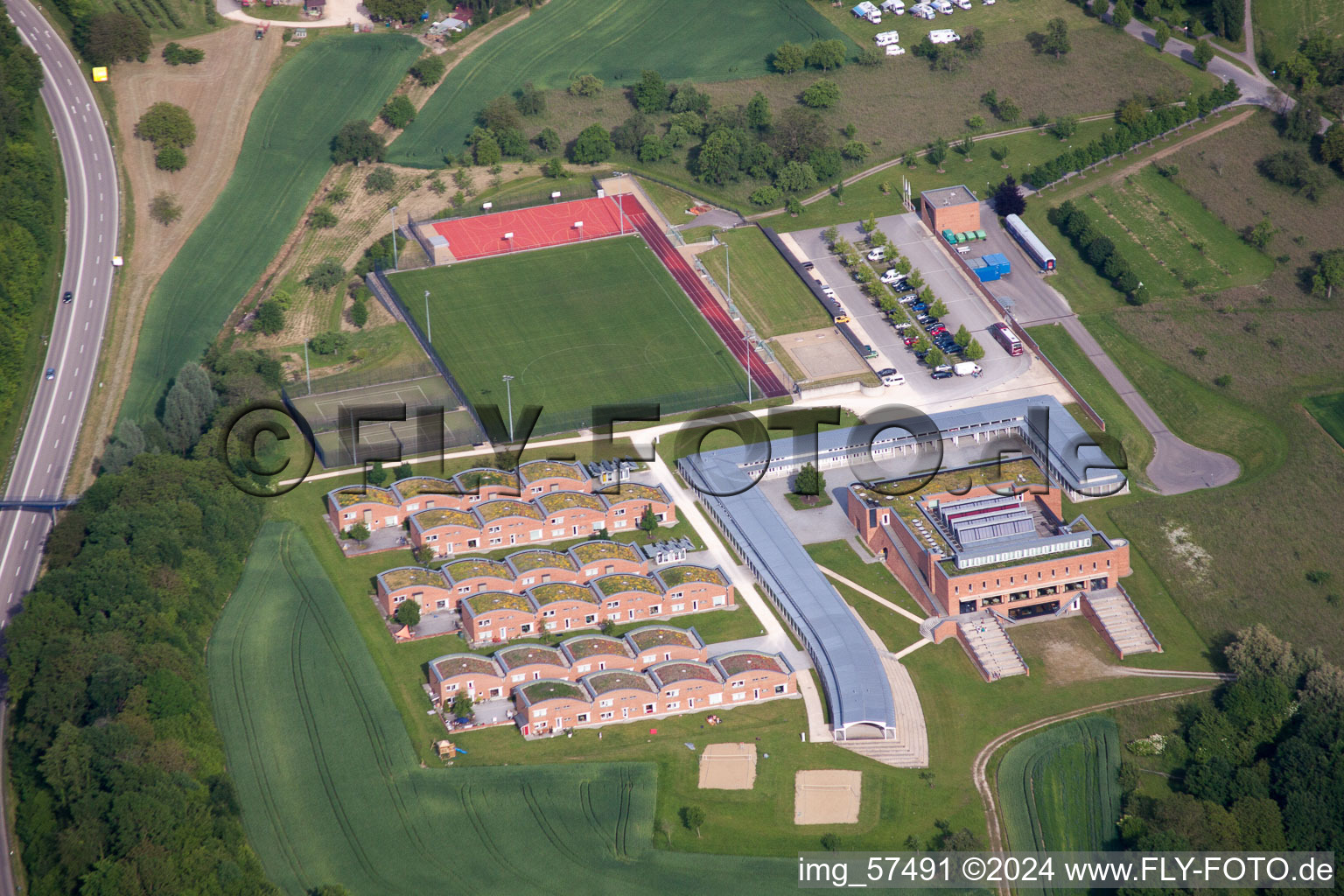 School building of the Salem Kolleg in Ueberlingen in the state Baden-Wurttemberg, Germany