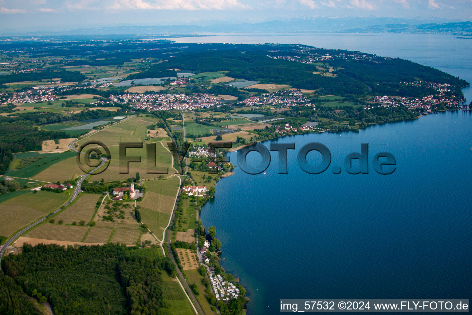 Birnau Monastery on Lake Constance in the district Seefelden in Uhldingen-Mühlhofen in the state Baden-Wuerttemberg, Germany