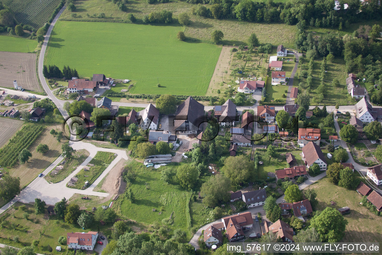 District Bruckfelden in Frickingen in the state Baden-Wuerttemberg, Germany