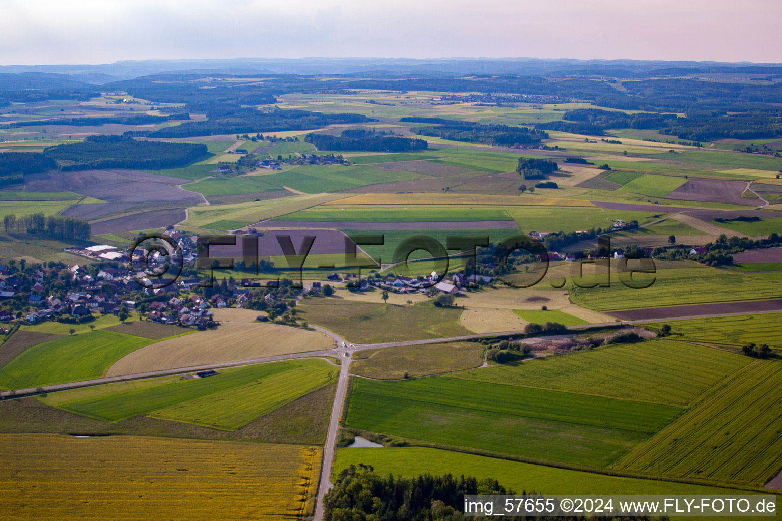 Special landing area in the district Boll in Sauldorf in the state Baden-Wuerttemberg, Germany