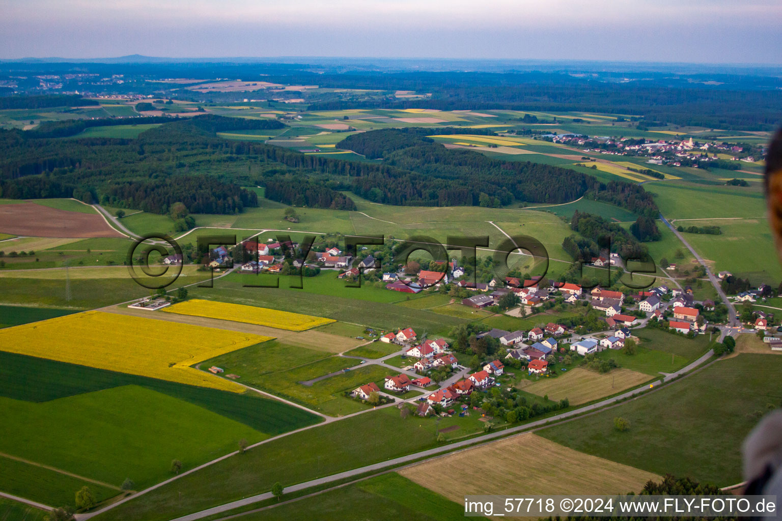 District Langenhart in Meßkirch in the state Baden-Wuerttemberg, Germany