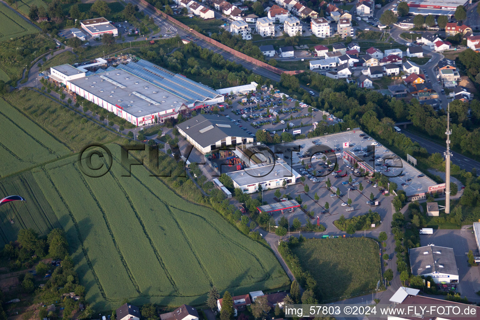 Kaufland in Bretten in the state Baden-Wuerttemberg, Germany